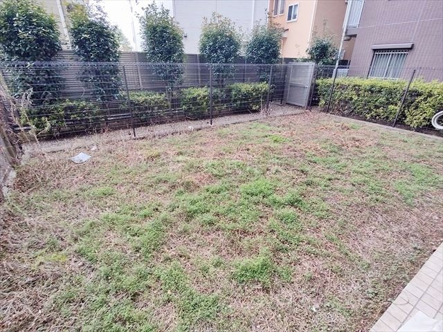 【庭】 | ユアコート川越アデッソ | 日当たりの良い専用庭です