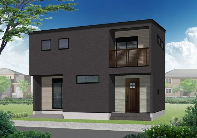 神戸市西区池上4丁目の外観パース