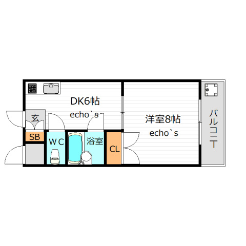 【間取り】 | シャンクレール小桜
