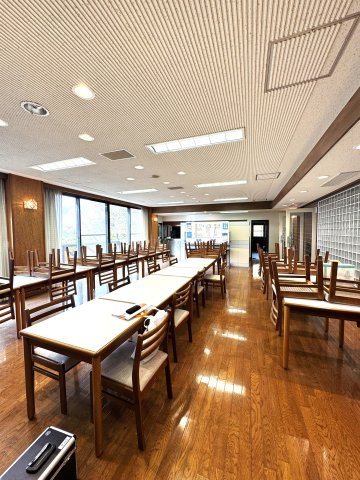 西伯郡伯耆町金屋谷　大山別荘(保養所）のダイニング|食堂