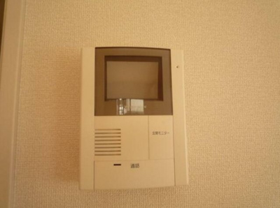 【セキュリティ】 | シェソワ井荻 | モニター付インターホン。