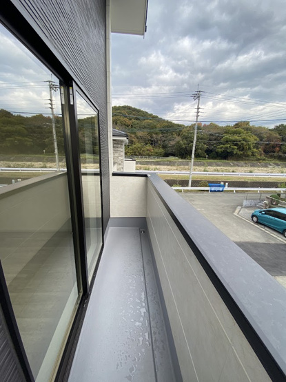 【バルコニー】 | KEIAI GRACE合志市幾久富1期　2号棟