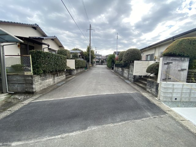 【前面道路含む現地写真】 | KEIAI GRACE合志市幾久富1期