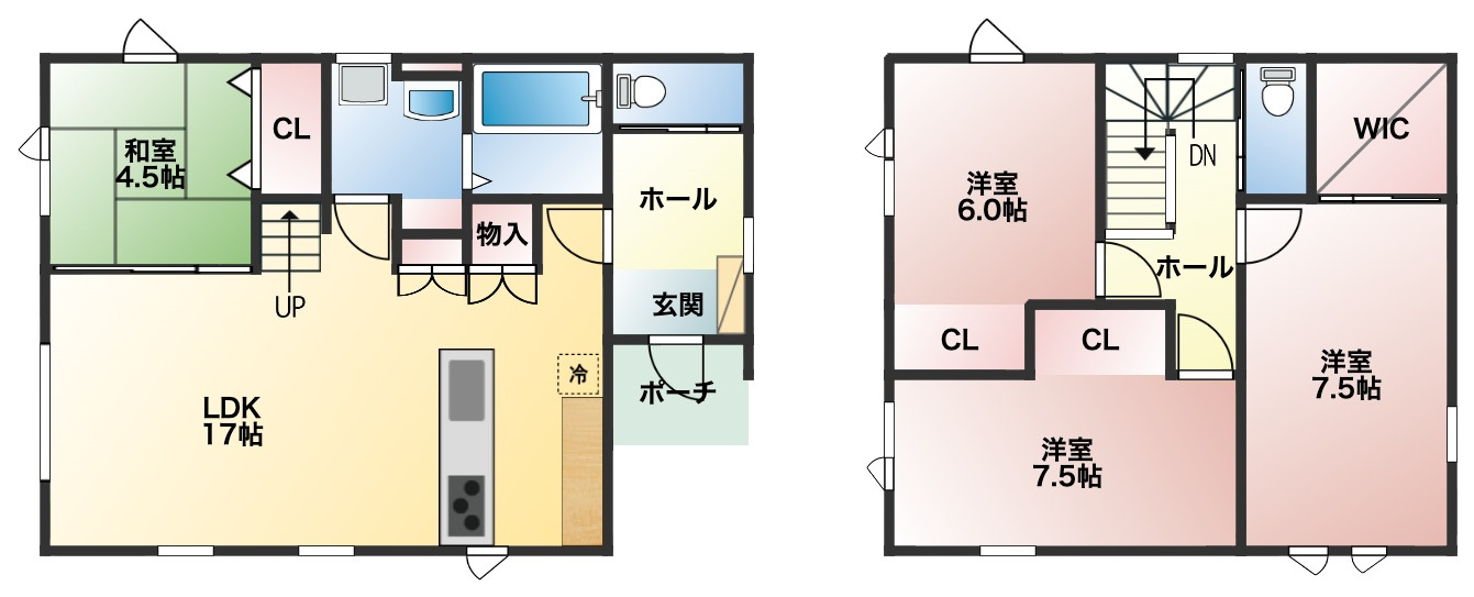 Sunhills東白山台の間取り