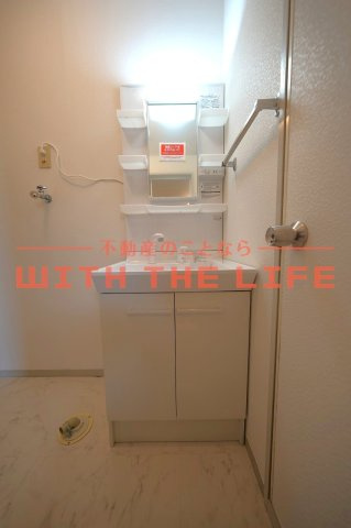 セジュール89【キャッシュバック対象物件】の独立洗面台|独立洗面化粧台が付いています