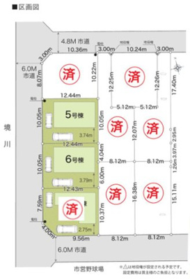 【区画図】 | 大和市上和田第1期 新築戸建 全9棟