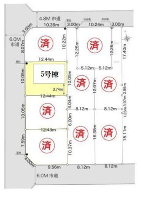 【区画図】 | 大和市上和田第1期 新築戸建 全9棟
