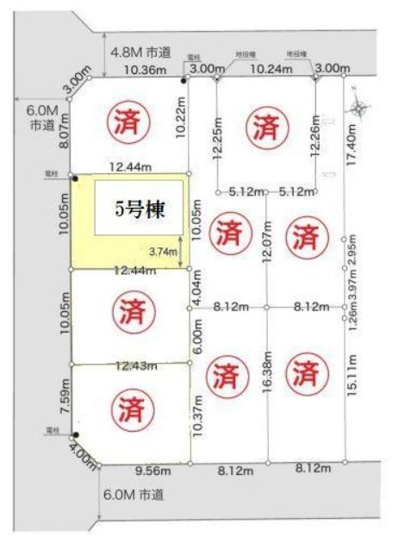 【区画図】 | 大和市上和田第1期 新築戸建 全9棟