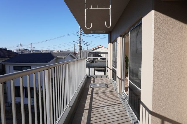 メイツ草加のバルコニー