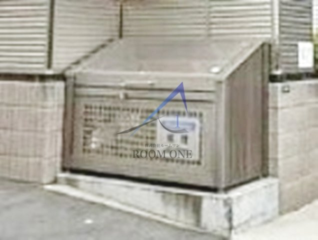 参宮橋館のその他共用部分|敷地内ごみ置き場です。