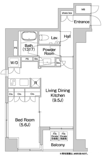 コンフォリア日本橋人形町ノースの間取り