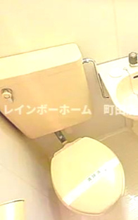 ホーユウコンフォルト相模原※初期費用分割あと払いサービス利用可能物件のトイレ