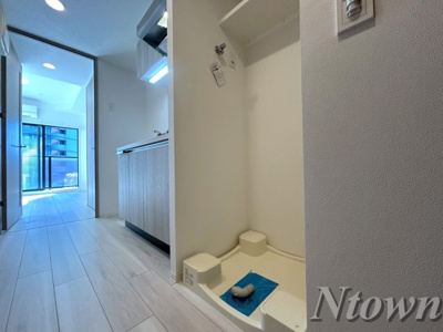 【設備】 | メイクス名駅南Ⅱ | 洗濯機置き場です