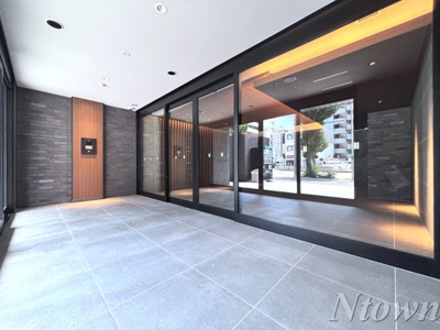 【エントランス】 | メイクス名駅南Ⅱ | 落ち着いたエントランスです