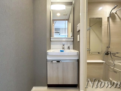 【独立洗面台】 | メイクス名駅南Ⅱ | 独立洗面化粧台が付いています