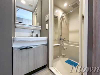 【洗面所】 | メイクス名駅南Ⅱ | 使いやすい洗面所です