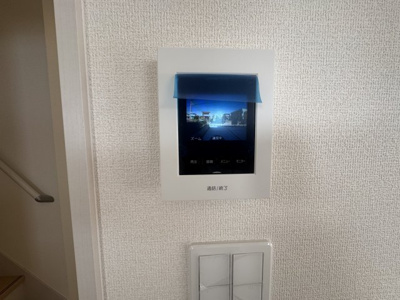 【セキュリティ】 | うるま市与那城屋慶名（全3棟）1号棟 | 1号棟　TVモニター付きインターフォン♪