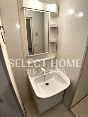 【独立洗面台】 | サンオータＫ－Ⅲ | 同型タイプ朝の支度にも助かる、独立の洗髪洗面化粧台