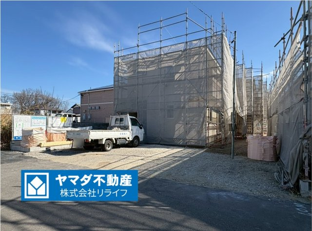 リーブルガーデン　各務原市川島小網町第２　全４区画分譲の外観|「現地（2026年1月20日）撮影」　
■外観写真　
■ヤマダ不動産　株式会社リライフ　
