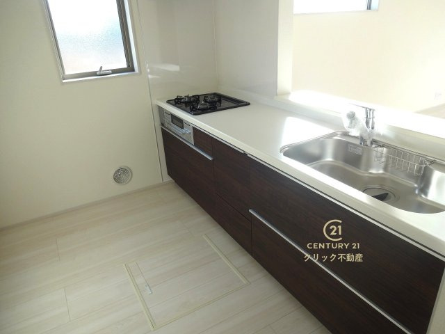 リーブルガーデン  笠間市岩間駅西　第3　限定1棟！の区画図|開放的な角地です。気になる他の物件と合わせての現地ご案内も可能です。HPから、またお電話でも、お気軽にお問い合わせください。

