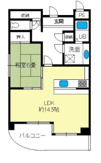 【間取り】 | 琵琶湖アーバンリゾートⅡ番館