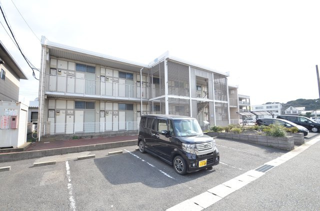 北九州市八幡西区大字本城のアパートの外観