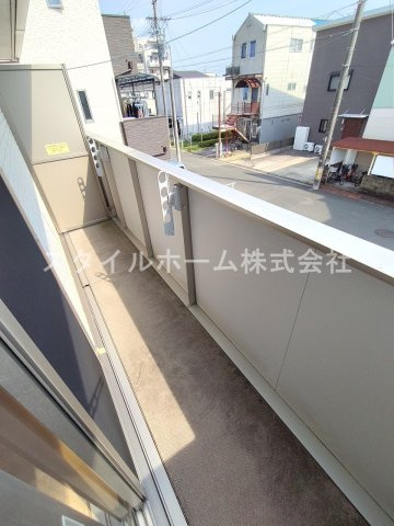 カーサ　ビアンコⅢのバルコニー