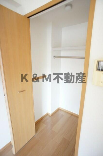 サンヒルズ柏Ｃの収納|こまごまとしたものを収納できそうですね