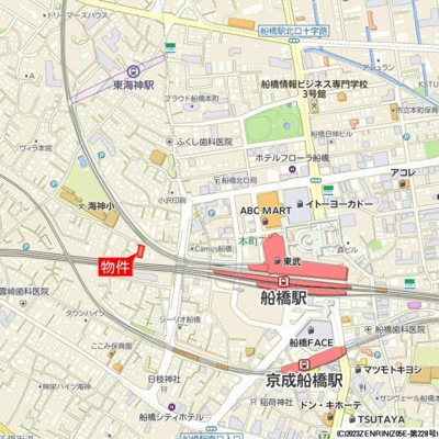 【地図】 | フォルス船橋Ｉ