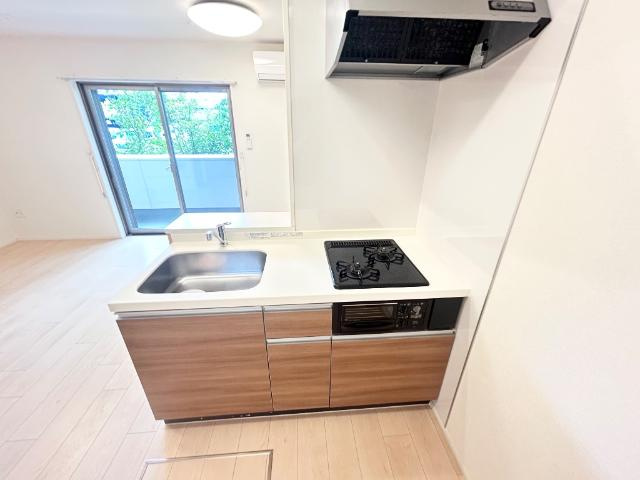 エスポワールせんげん台のキッチン|２口ガスコンロ（イメージ）