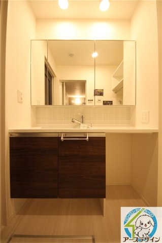 D-room五反田の洗面所