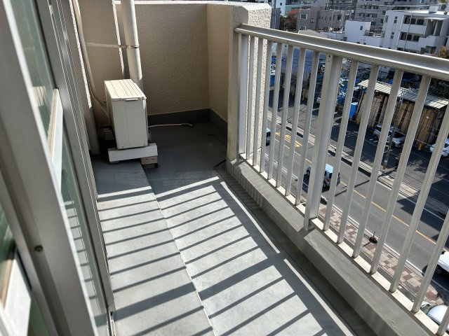 ビューシャルム松本のバルコニー