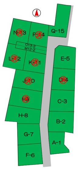 【土地図】 | 太田市由良町　分譲地　E区画