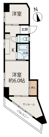 【間取り】 | 宝東新ハイツ