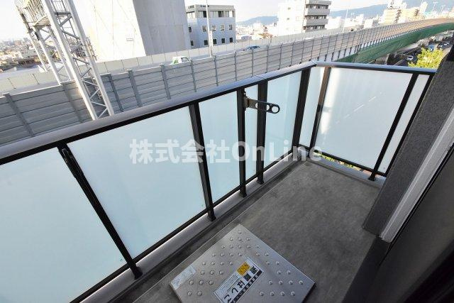 S-RESIDENCE高井田Centralのバルコニー