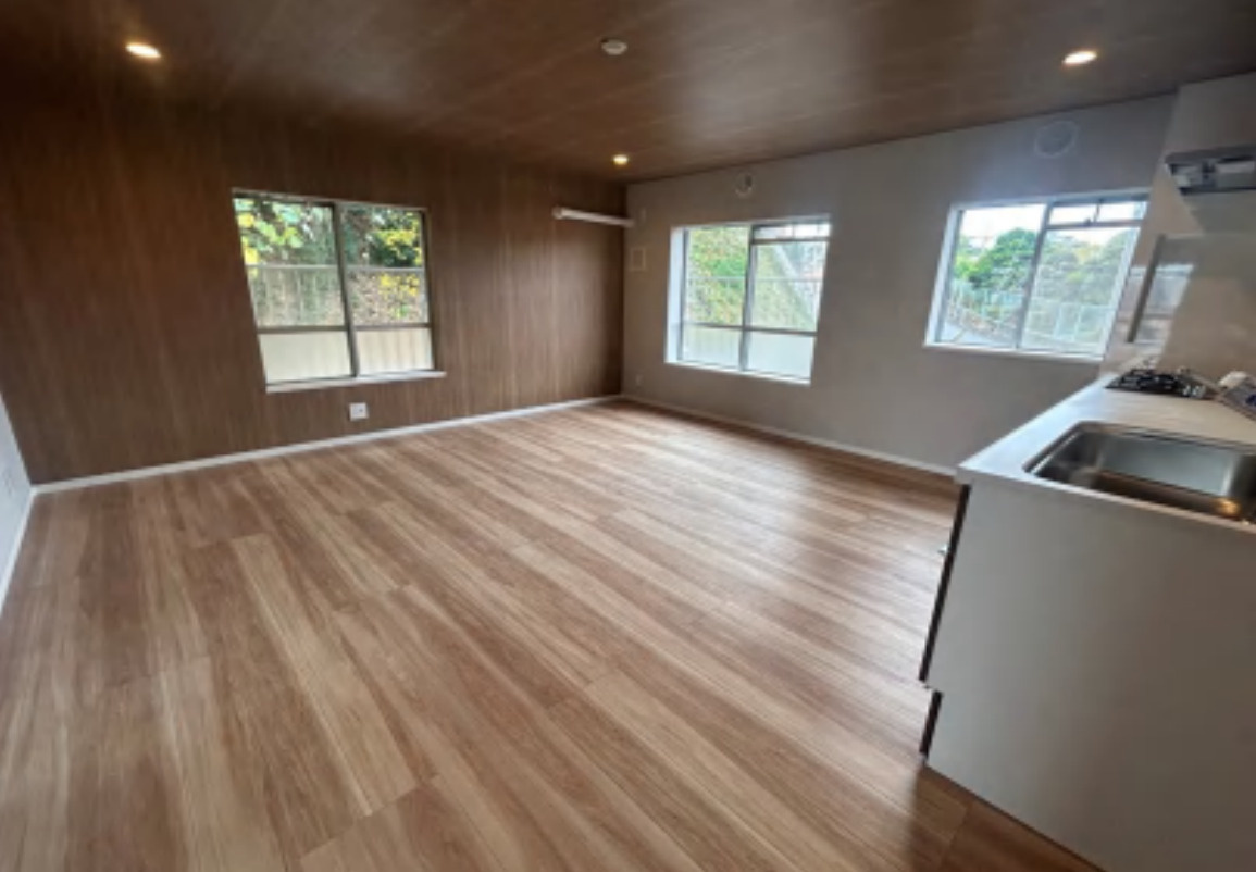 永田町ビューハイツ【仲介手数料無料】ペット可♪の居間・リビング