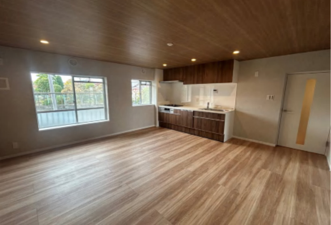 永田町ビューハイツ【仲介手数料無料】ペット可♪の居間・リビング