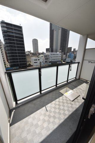 ラメゾンヴェルテのバルコニー