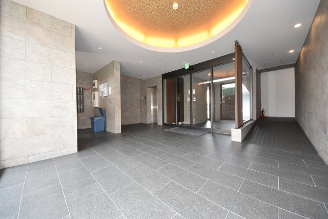 ラメゾンヴェルテのエントランス