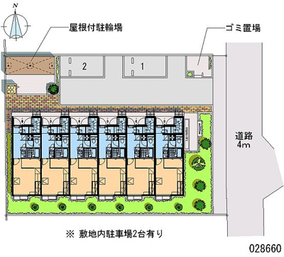 【区画図】 | レオパレスヴィラ－ジュ
