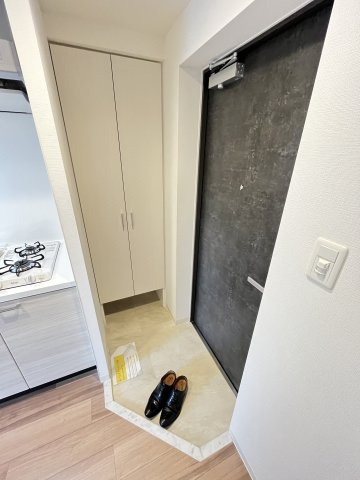 エスリード大阪城アクシスの玄関|同物件別部屋の写真です。