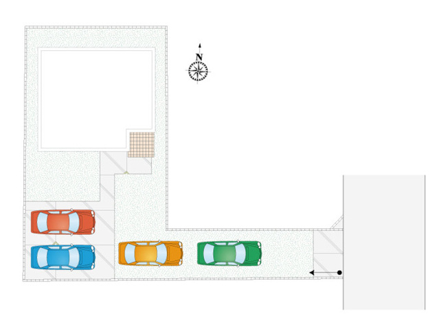 【区画図】 | 行田市向町2区画　新築戸建　全2棟　1号棟