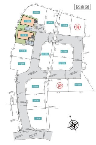 【土地図】 | 土地図は、土地の位置や形状、地番、隣接地の関係を示す図面です。土地の正確な情報を把握するのに不可欠です。不動産取引や測量や、建築計画に用いられ、現況を把握する上で重要。全体像を把握する際に役立ちます。