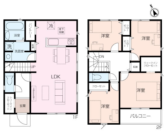 小矢部2丁目 新築戸建 1号棟の画像