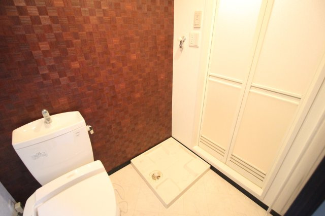 【洗面所】 | レクシア鶴ヶ丘 | 室内洗濯パン♪