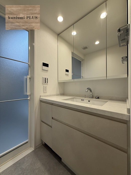 ジオタワー堺筋本町の洗面所