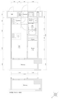 【間取り】 | エンクレスト博多駅南FIT
