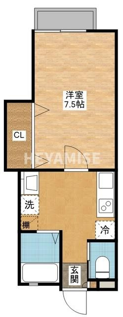 プチメゾン小野Cの間取り