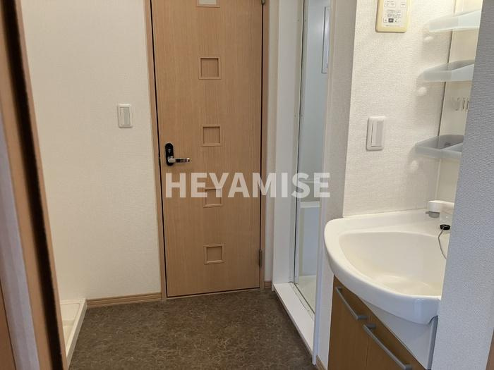 フレンドリースクエア桜C棟の洗面所