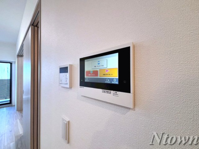 【セキュリティ】 | メイクスアート名駅南Ⅳ | モニター付きインターホンです